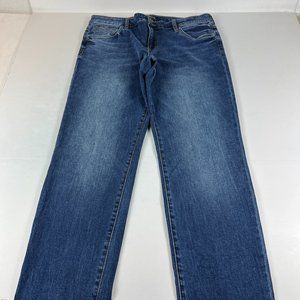 Kut From The Kloth Jeans Women's 10 Boyfriend Blue Fade Stretch Denim Pants